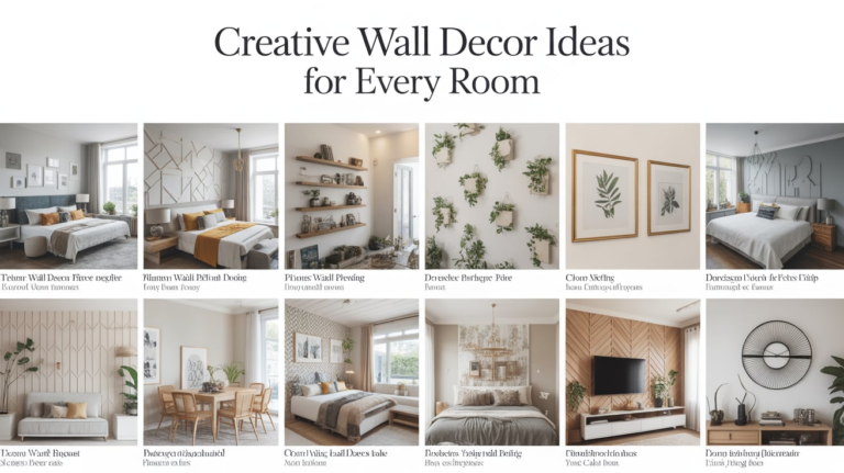 19 Creative Wall Decor Ideas for Every Room
