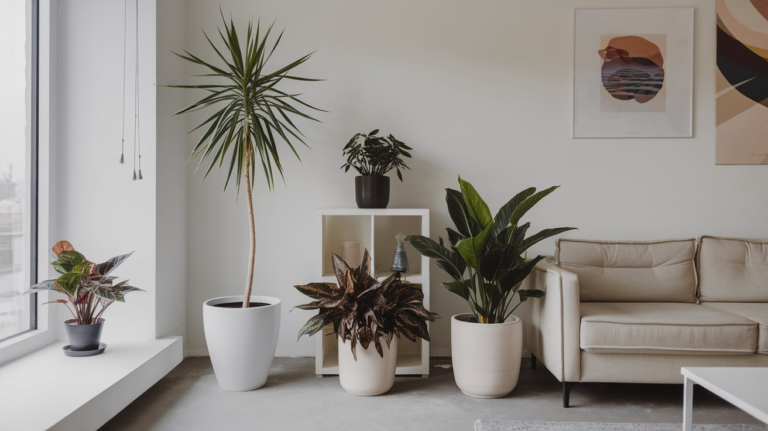 22 Modern Living Room Plant Ideas
