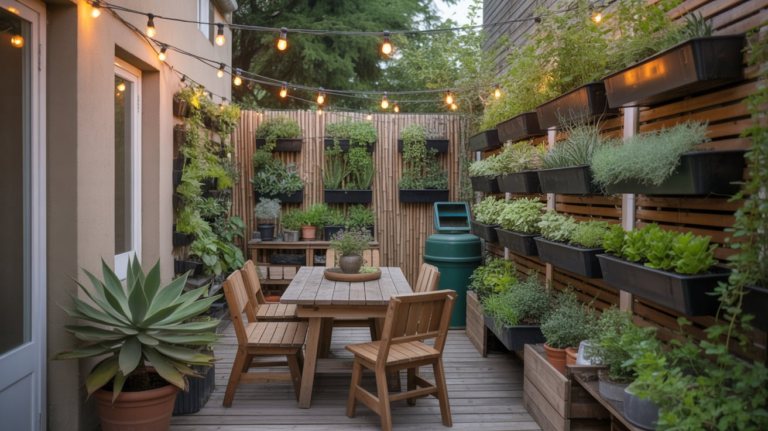 23 Small Outdoor Patio Ideas for Eco-Friendly Living