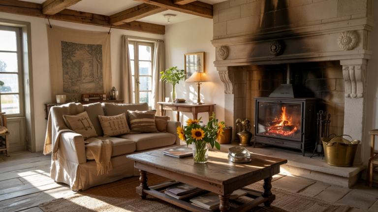 22 Rustic French Country Living Room Ideas