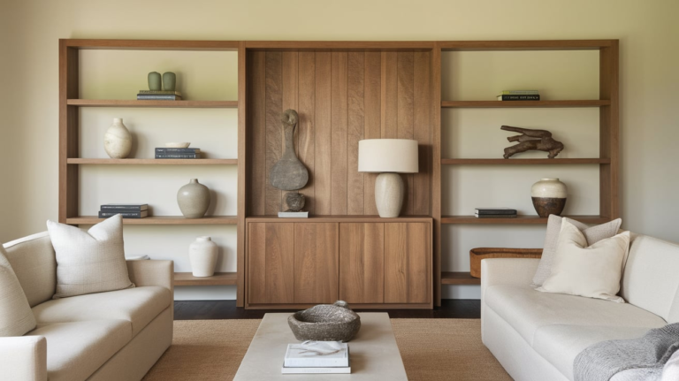 24 Living Room Almari Ideas