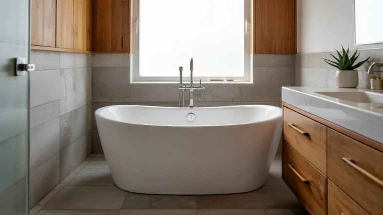 22 Small Space Bathroom Design Ideas