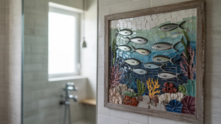 19 Bathroom Artwork Ideas