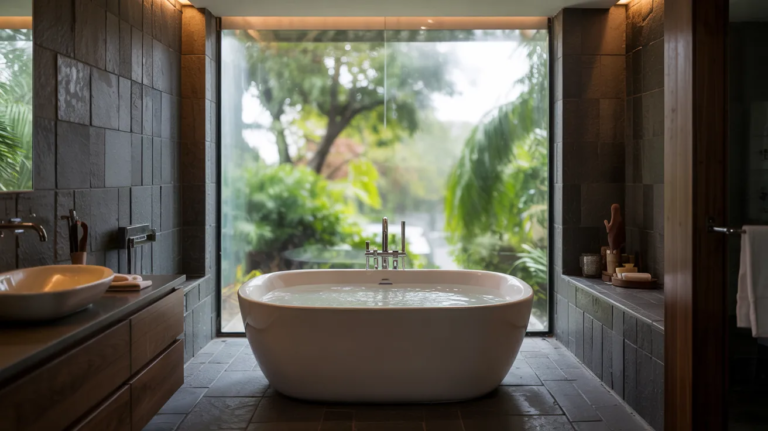 20 Dark Modern Bathroom Ideas