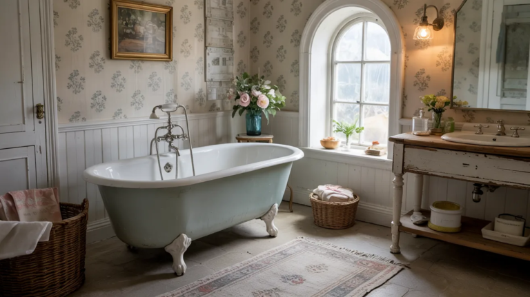25 English Cottage Bathroom Ideas
