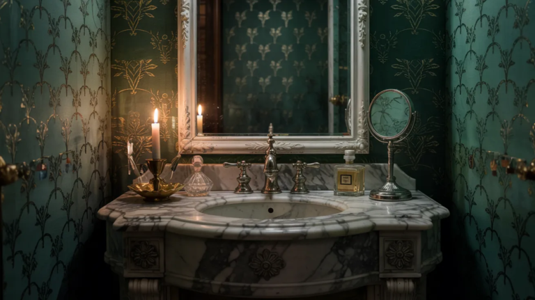 22 Moody Powder Room Ideas