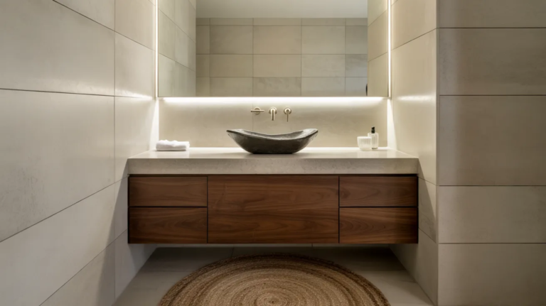 22 Modern Powder Room Ideas